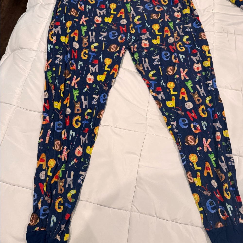 Little Sleepies Alphabet Friends Women’s XL Pajama Pants